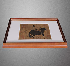 齐河书画装裱配框服务案例